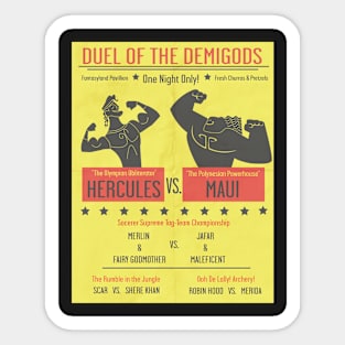 Duel of the Demigods Sticker